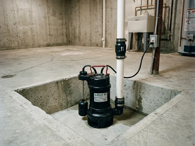 Sump Pump Installation Plumber in Valley City, ND